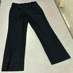 Zozo Polished Stretch Side
Zip Straight Leg Pant Black Size 10 PRISTINE